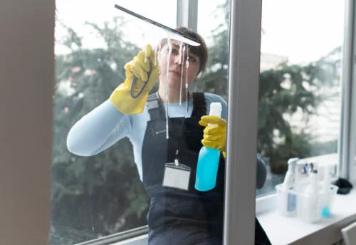Nettoyage de vitres intérieures et extérieures à Monteneuf
